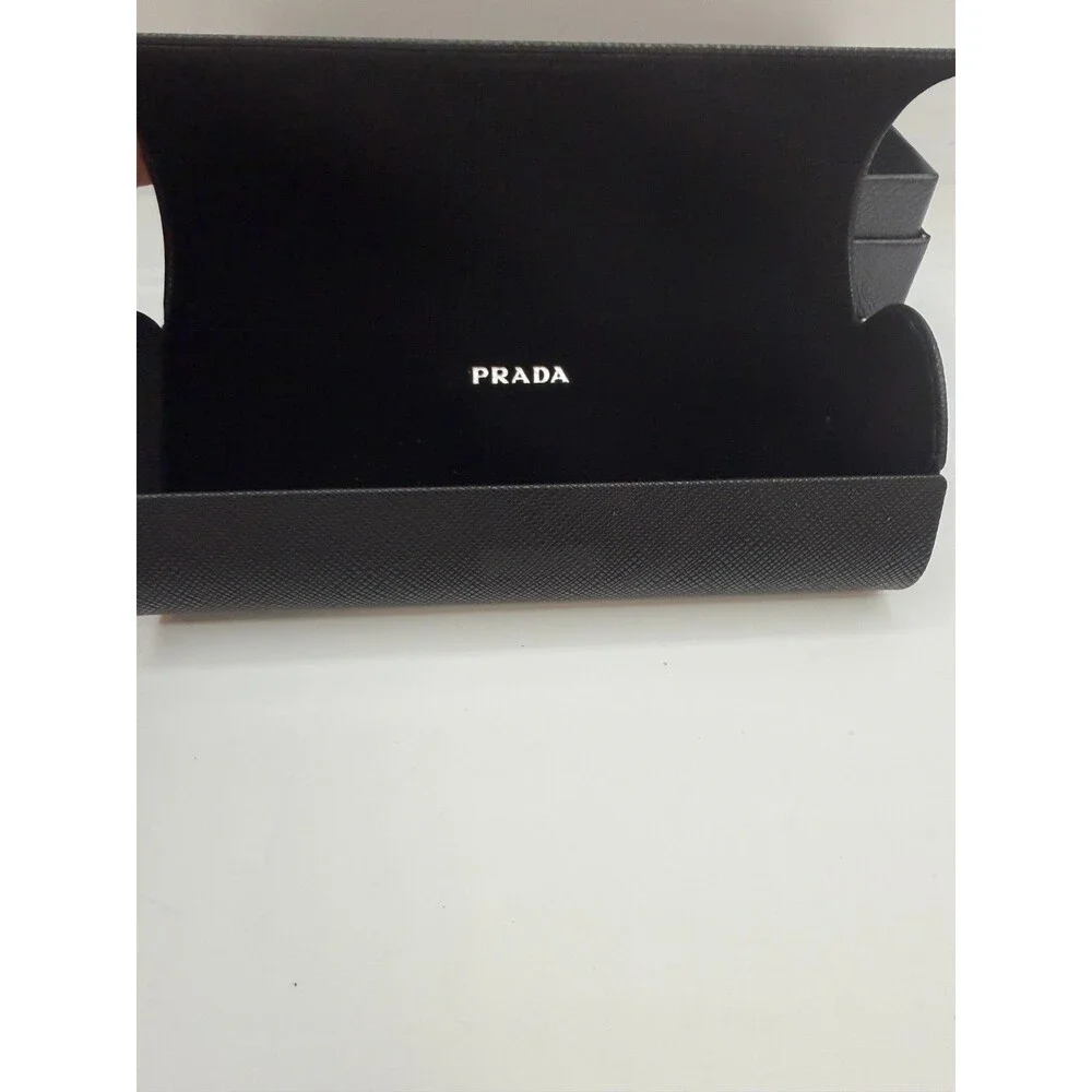 Prada Eyeglasses Sunglasses Case Box Cloth Authentic Black Luxury Accessory